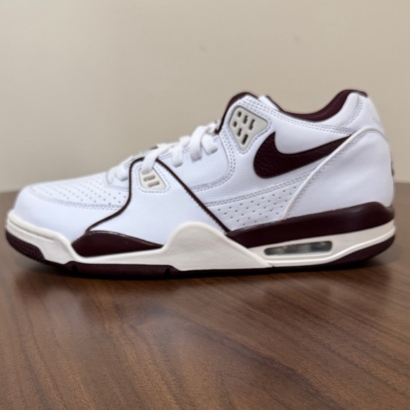 Size 10.5 - Us Men'sNike Air Flight '89 Low Burgundy Crush